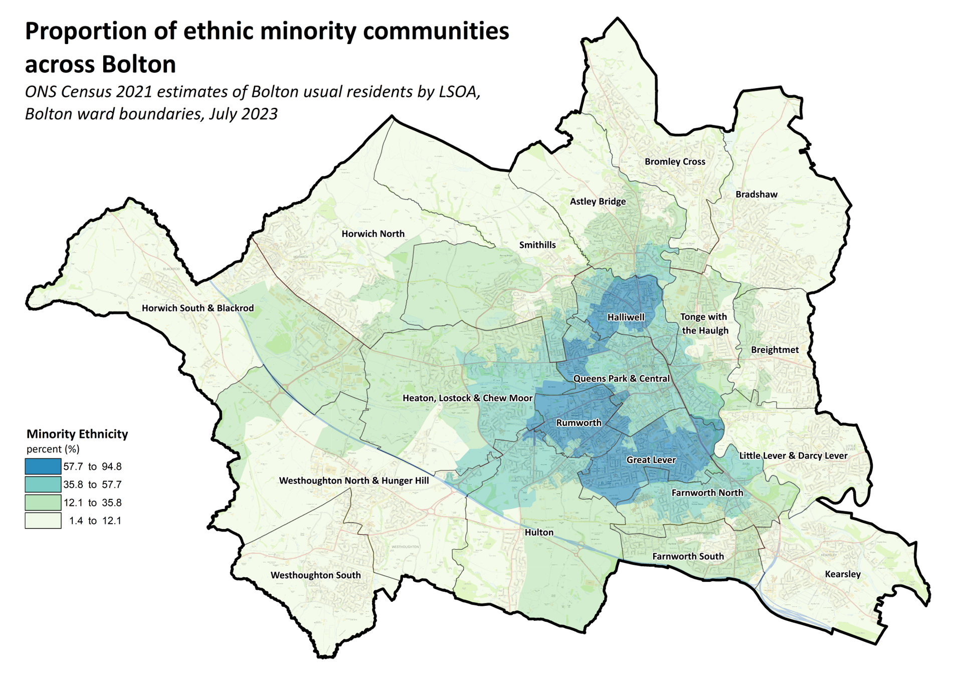 Ethnic Minority Map